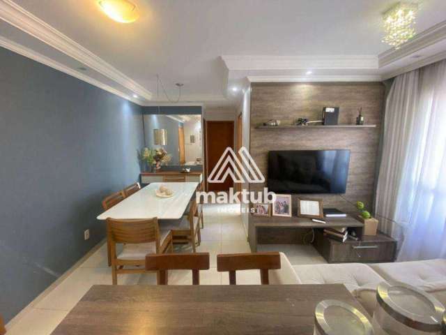 Apartamento com 2 dormitórios à venda, 50 m² por R$ 350.000,00 - Vila Floresta - Santo André/SP