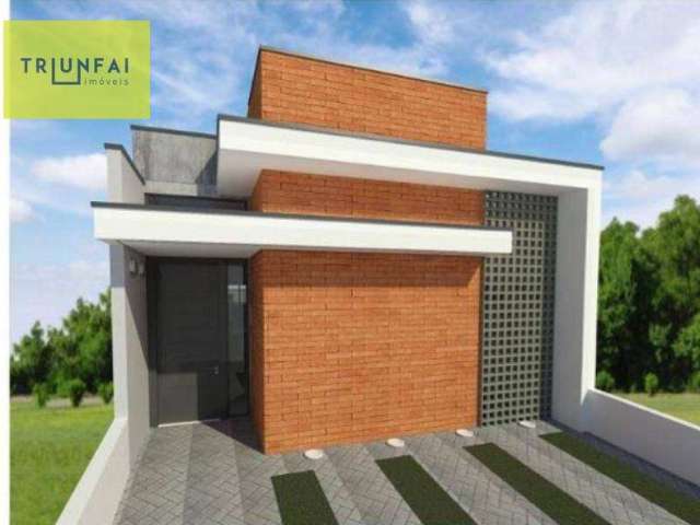Casa com 3 dormitórios à venda, 121 m² por R$ 620.000,00 - Horto Florestal Villagio - Sorocaba/SP