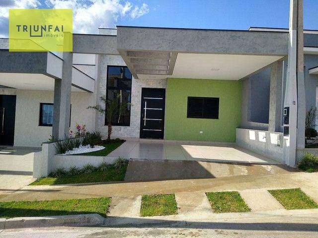 Casa com 3 dormitórios à venda, 113 m² por R$ 629.000 - Condomínio Horto Villagio - Sorocaba/SP