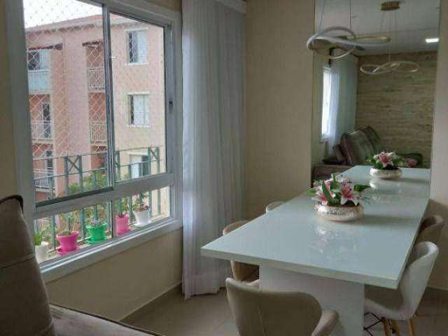 Apartamento com 3 dormitórios à venda, 64 m² por R$ 368.000,00 - Condomínio Villa Flora - Votorantim/SP
