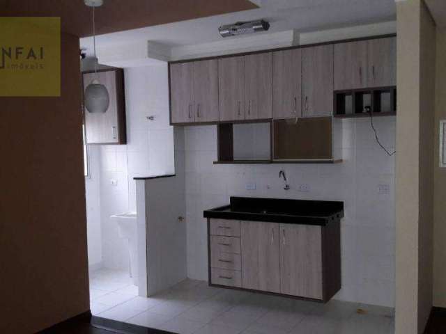 Apartamento com 2 dormitórios à venda, 47 m² por R$ 266.000,00 - Residencial Recanto dos Pássaros - Itu/SP