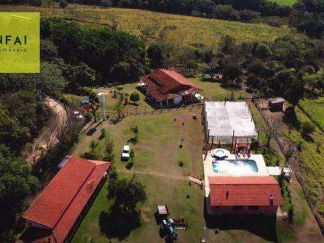 Chácara com 3 dormitórios à venda, 25800 m² por R$ 1.400.000,00 - Jundiacanga - Araçoiaba da Serra/SP