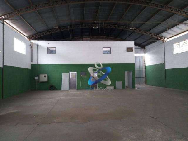 Galpão para alugar, 600 m² por R$ 12.350,00/mês - Chácaras Reunidas - São José dos Campos/SP