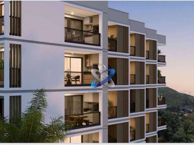 Apartamento com 2 dormitórios à venda, 76 m² por R$ 691.830,47 - Praia das Toninhas - Ubatuba/SP