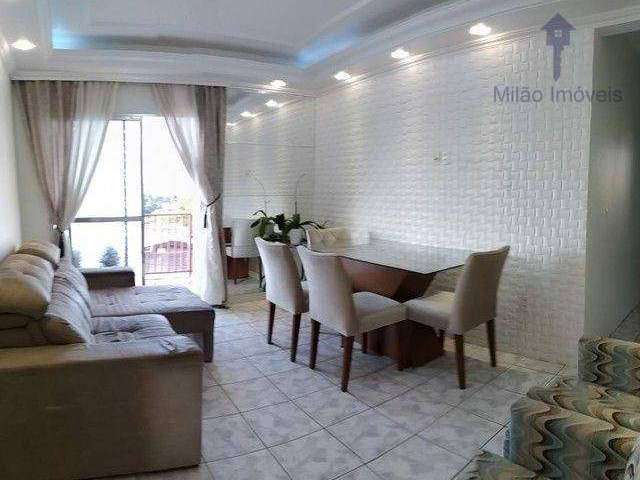 Apartamento 3 dormitórios à venda, 83 m², Condomínio Residencial Villagio, Jardim Simus em Sorocaba/SP