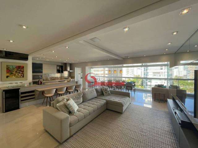 Apartamento Duplex com 3 dormitórios à venda, 138 m² por R$ 3.800.000,00 - Riviera - Módulo 8 - Bertioga/SP
