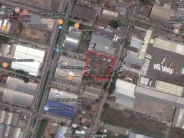 Terreno à venda na Avenida Pernambuco, 181, Navegantes, Porto Alegre por R$ 2.900.000