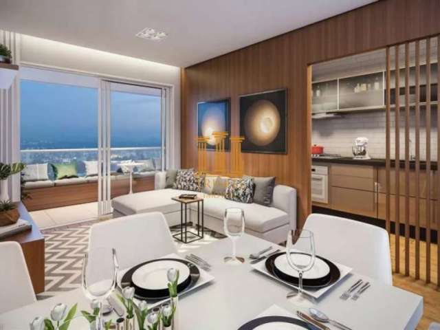 Apartamento de 57m2 dois dormitórios com terraço gourmet em Osasco - AP357