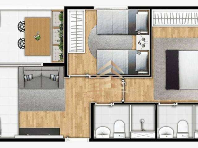 Vendo Apartamento à venda, 43 m² por R$ 317.200 - Vila das Bandeiras - Guarulhos/SP