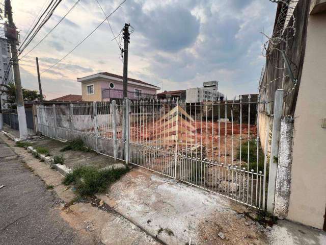 Terreno à venda, 350 m² por R$ 890.000,00 - Vila Constança - São Paulo/SP