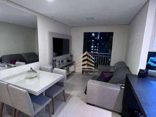 Apartamento com 2 dormitórios para alugar, 59 m² por R$ 3.807,00/mês - Jardim Flor da Montanha - Guarulhos/SP