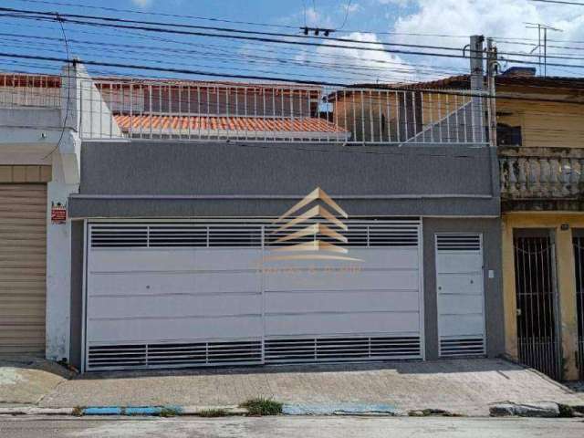 Casa com 3 dormitórios sendo 1 suíte e 2 vagas cobertas. para alugar, 105 m² por R$ 3.500/mês - Jardim Paraventi - Guarulhos/SP