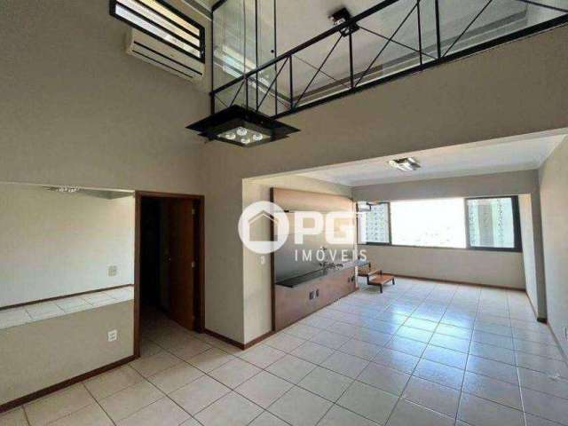 Apartamento Duplex com 3 dormitórios para alugar, 131 m² por R$ 4.641,64/mês - Santa Cruz do José Jacques - Ribeirão Preto/SP