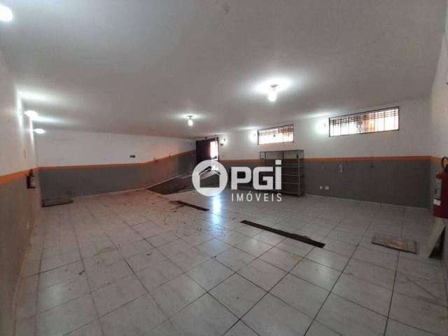 Salão para alugar, 102 m² por R$ 1.316,36/mês - Vila Tibério - Ribeirão Preto/SP