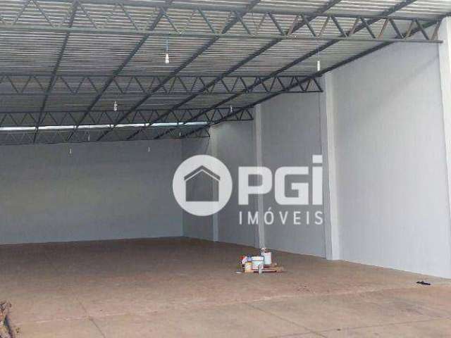 Galpão para alugar, 300 m² por R$ 4.000,00/mês - Jardim Jóquei Clube - Ribeirão Preto/SP