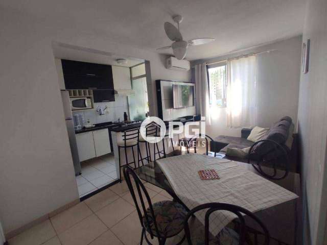 Apartamento com 2 dormitórios para alugar, 47 m² por R$ 2.890,00/mês - Sumarezinho - Ribeirão Preto/SP