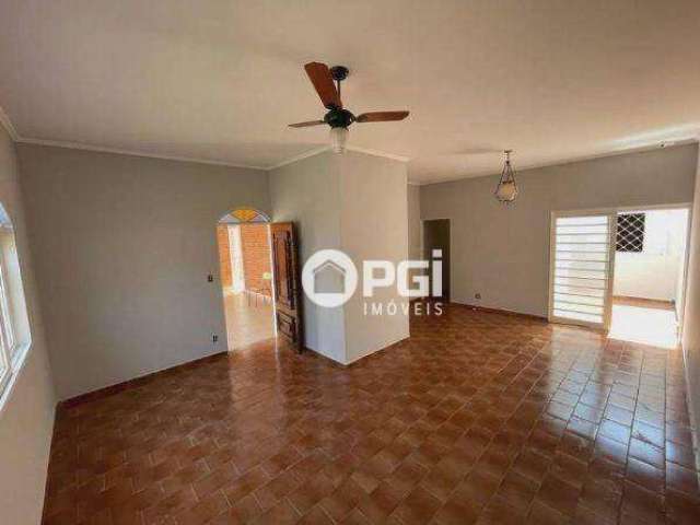Casa com 4 dormitórios para alugar, 164 m² por R$ 2.923,00/mês - Vila Monte Alegre - Ribeirão Preto/SP