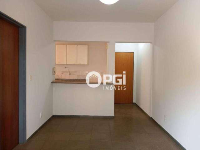 Apartamento com 1 dormitório para alugar, 43 m² por R$ 1.542,67/mês - Centro - Ribeirão Preto/SP