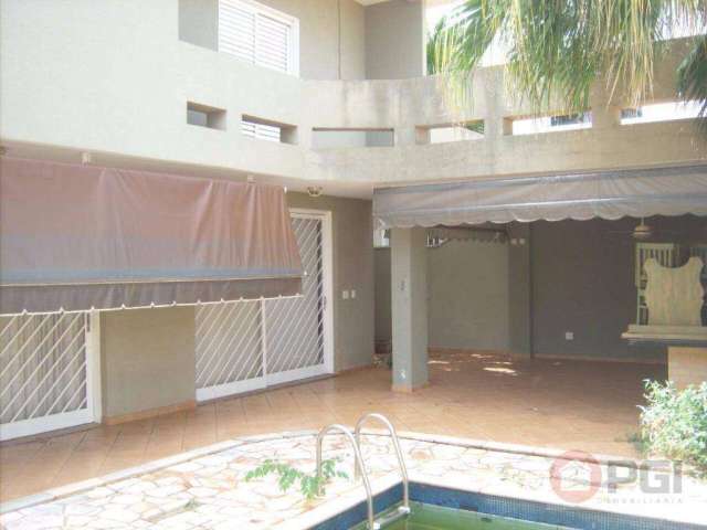 Casa com 4 dormitórios para alugar, 377 m² por R$ 6.835,57/mês - Alto da Boa Vista - Ribeirão Preto/SP