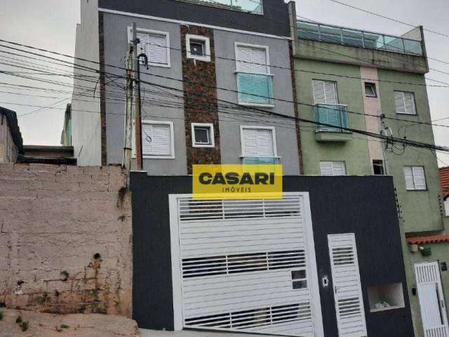 Cobertura com 2 dormitórios à venda, 86 m² por R$ 370.000,00 - Vila Bela Vista - Santo André/SP