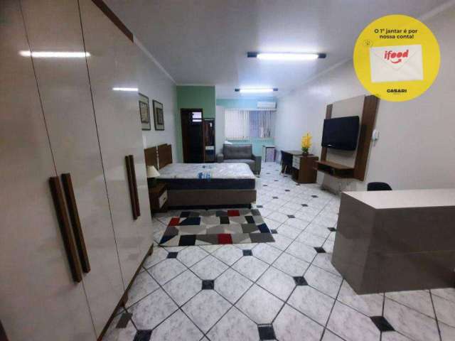 Flat com 1 dormitório para alugar, 35 m²  - Rudge Ramos - São Bernardo do Campo/SP