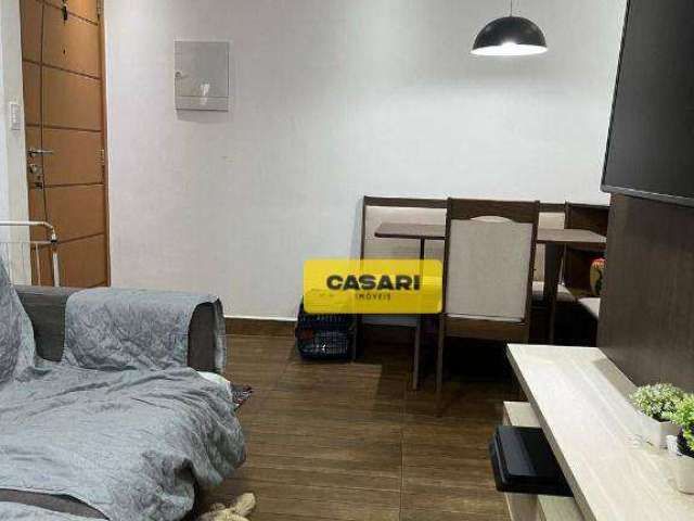 Apartamento com 2 dormitórios à venda, 60 m² - Vila Humaitá - Santo André/SP