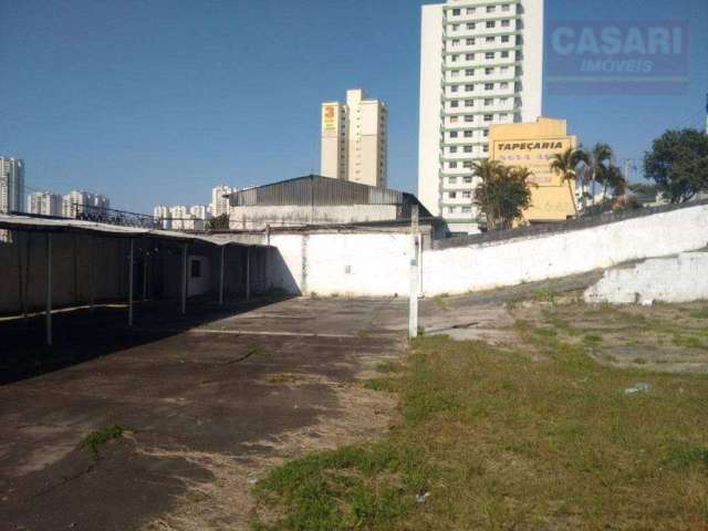 Terreno para alugar, 1272 m² por R$ 10.435,06/mês - Rudge Ramos - São Bernardo do Campo/SP