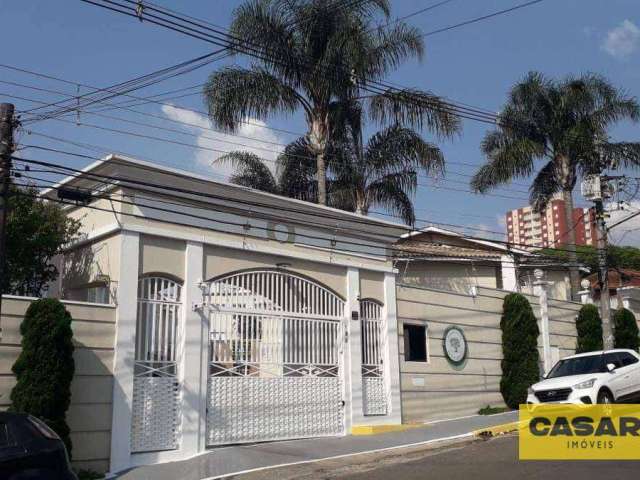 Sobrado com 3 dormitórios à venda, 115 m² por R$ 652.000,00 - Vila Scarpelli - Santo André/SP
