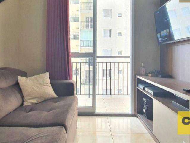 Apartamento com 2 dormitórios à venda, 49 m² por R$ 325.000,01 - Jardim Monte Líbano - Santo André/SP