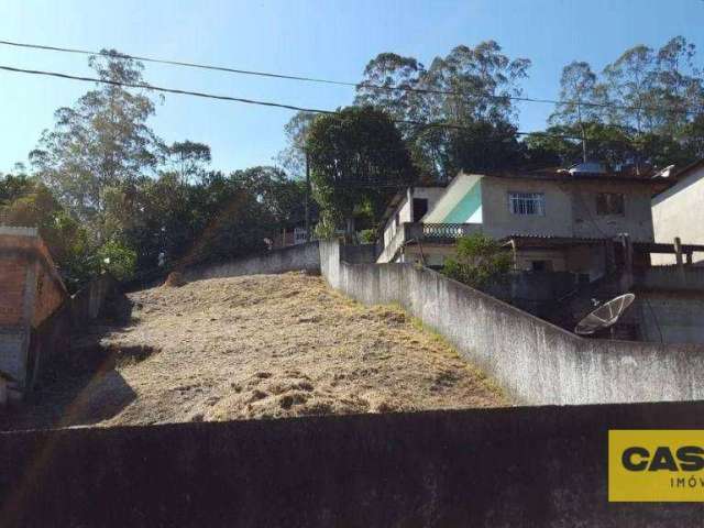 Terreno à venda, 514 m² por R$ 320.000,00 - Cidade Recreio da Borda do Campo - Santo André/SP