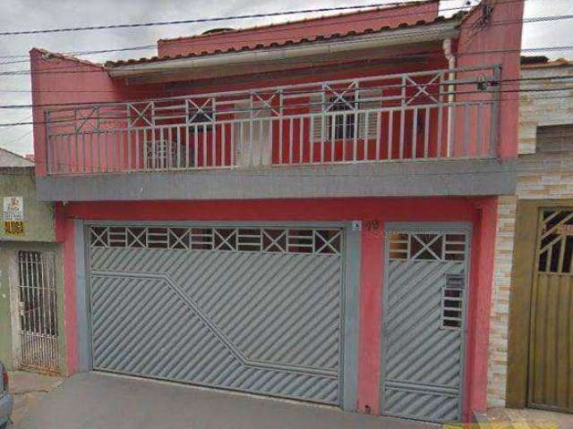 Sobrado com 3 dormitórios à venda, 219 m² por R$ 465.000,00 - Jardim Santa Cristina - Santo André/SP