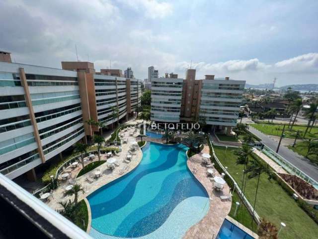 Apartamento com 3 dormitórios para alugar, 178 m² por R$ 12.000,00/mês - Enseada - Guarujá/SP
