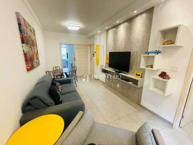 Apartamento com 1 dormitório à venda, 57 m² por R$ 400.000,00 - Tombo - Guarujá/SP