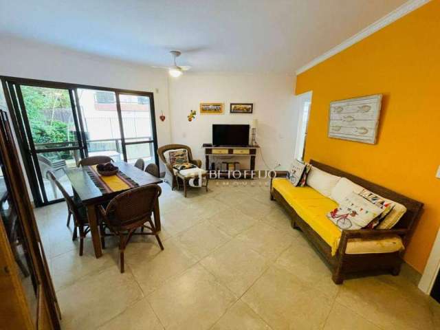 Apartamento com 2 dormitórios à venda, 82 m² por R$ 585.000,00 - Praia do Tombo - Guarujá/SP