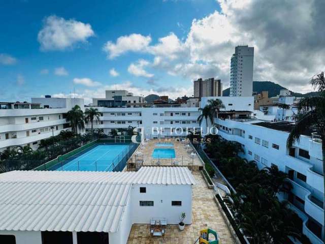 Cobertura Duplex com 3 dormitórios, 160 m² - venda por R$ 800.000 ou aluguel por R$ 5.580/mês - Praia da Enseada - Guarujá/SP