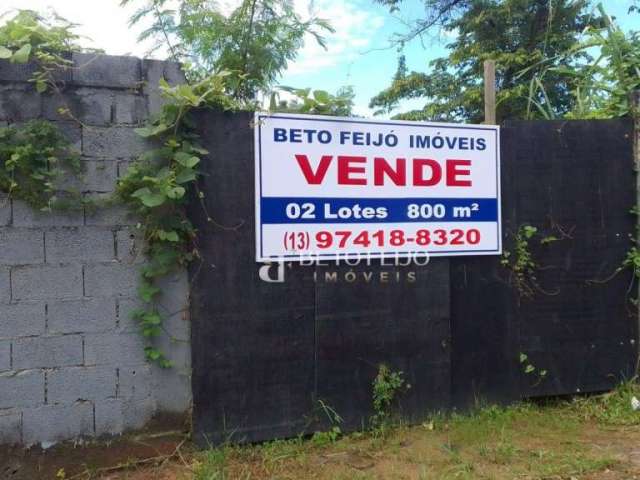 Terreno à venda, 800 m² por R$ 650.000,00 - Perequê - Guarujá/SP