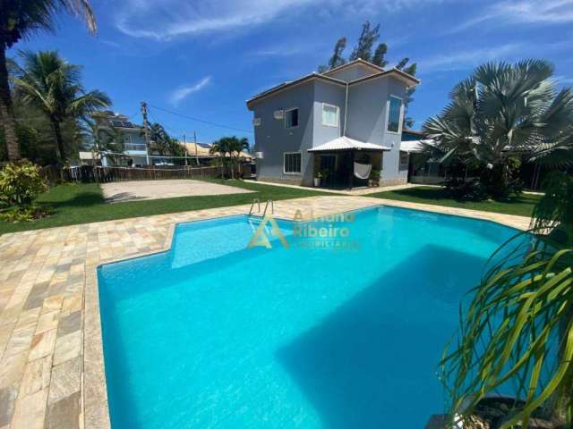 Casa com 6 dormitórios à venda, 291 m² por R$ 1.500.000,00 - Long Beach (Tamoios) - Cabo Frio/RJ