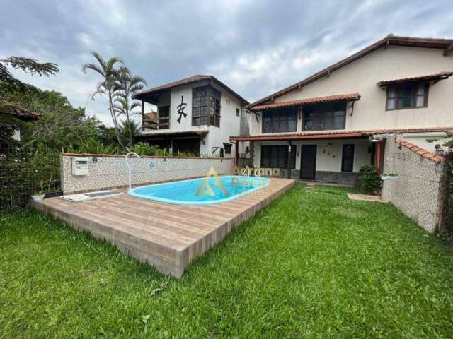 Casa com 3 dormitórios à venda, 180 m² por R$ 450.000,00 - Verão Vermelho - Cabo Frio/RJ