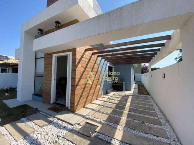 Casa com 3 dormitórios à venda, 114 m² por R$ 670.000,00 - Ogiva - Cabo Frio/RJ