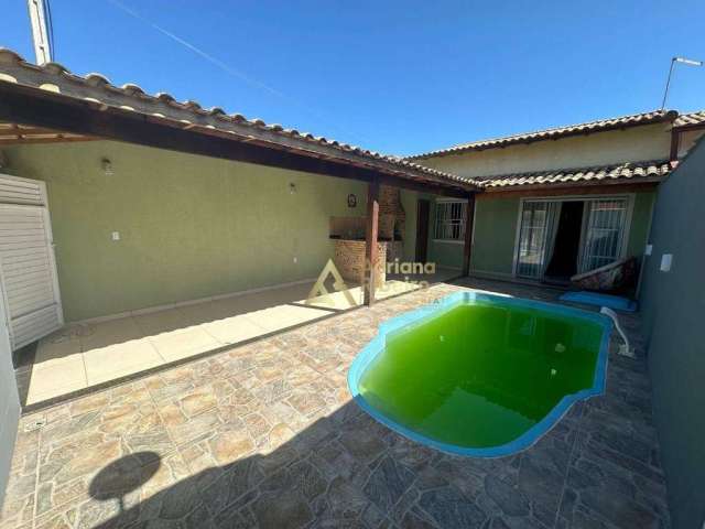 Casa com 2 dormitórios à venda, 65 m² por R$ 350.000 - Verão Vermelho (Tamoios) - Cabo Frio/RJ