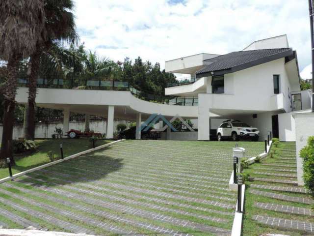 Casa com 4 suítes, 798 m² - venda por R$ 9.000.000 ou aluguel por R$ 40.000/mês - Residencial Dez (Alphaville) - Santana de Parnaíba/SP