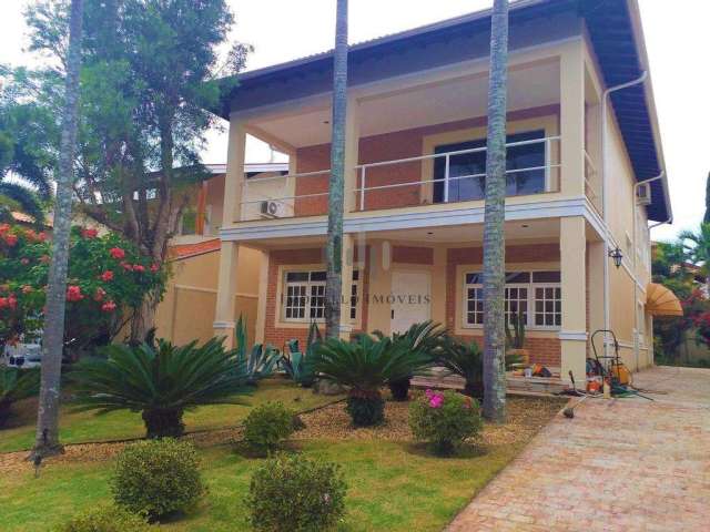 Casa à venda e para locação em Campinas, Condomínio Estância Paraíso, com 4 suítes, com 352 m²