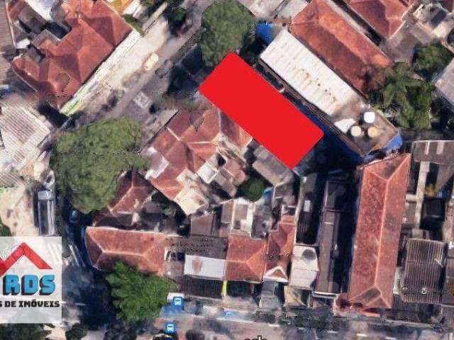 Terreno à venda, 304 m² por R$ 787.000,00 - Vila Belmiro - Santos/SP