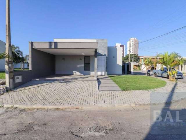 Casa com 3 quartos à venda, 122 m² por R$ 720.000 - Parque São Luís - Taubaté/SP - Residencial Taubaté Alphaville
