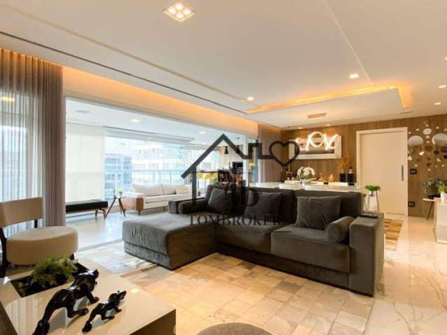 Apartamento com 3 dormitórios à venda, 189 m² por R$ 3.600.000,00 - Santo Amaro - São Paulo/SP