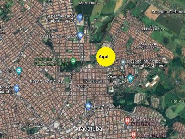 Area para incorporação a venda em Araçatuba-SP no Monterrey, área com 16.700 m2, ideal para condomínio de prédios, regiao ja consolidada e vizinha de