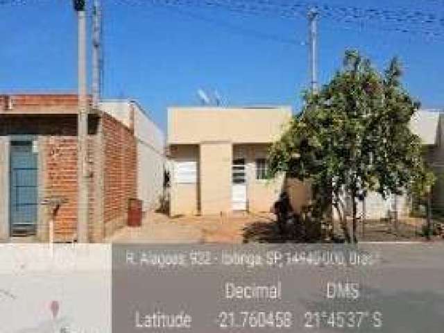 Oportunidade. Casa para venda em Ibitinga-SP no Jardim Mirante, 2 dormitorios, 58 m2 construidos em um terreno de 160 m2