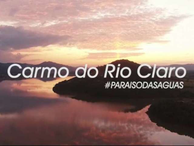Lançamento loteamento nas margens da represa em Carmo do Rio Claro-MG, Peninsula do Sol, lotes  com 2.202 m2 beira da margem, pé na agua em residencia