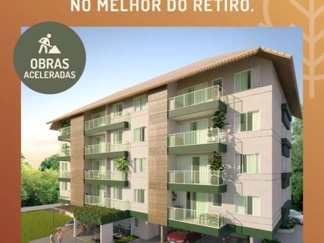 Apartamento para Venda em Petrópolis, Retiro, 2 dormitórios, 1 suíte, 2 banheiros, 1 vaga