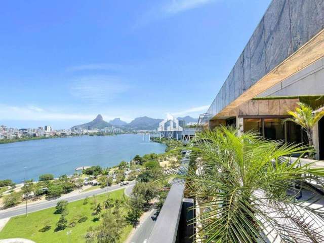 Cobertura com 4 dormitórios à venda, 570 m² por R$ 9.500.000,00 - Lagoa - Rio de Janeiro/RJ